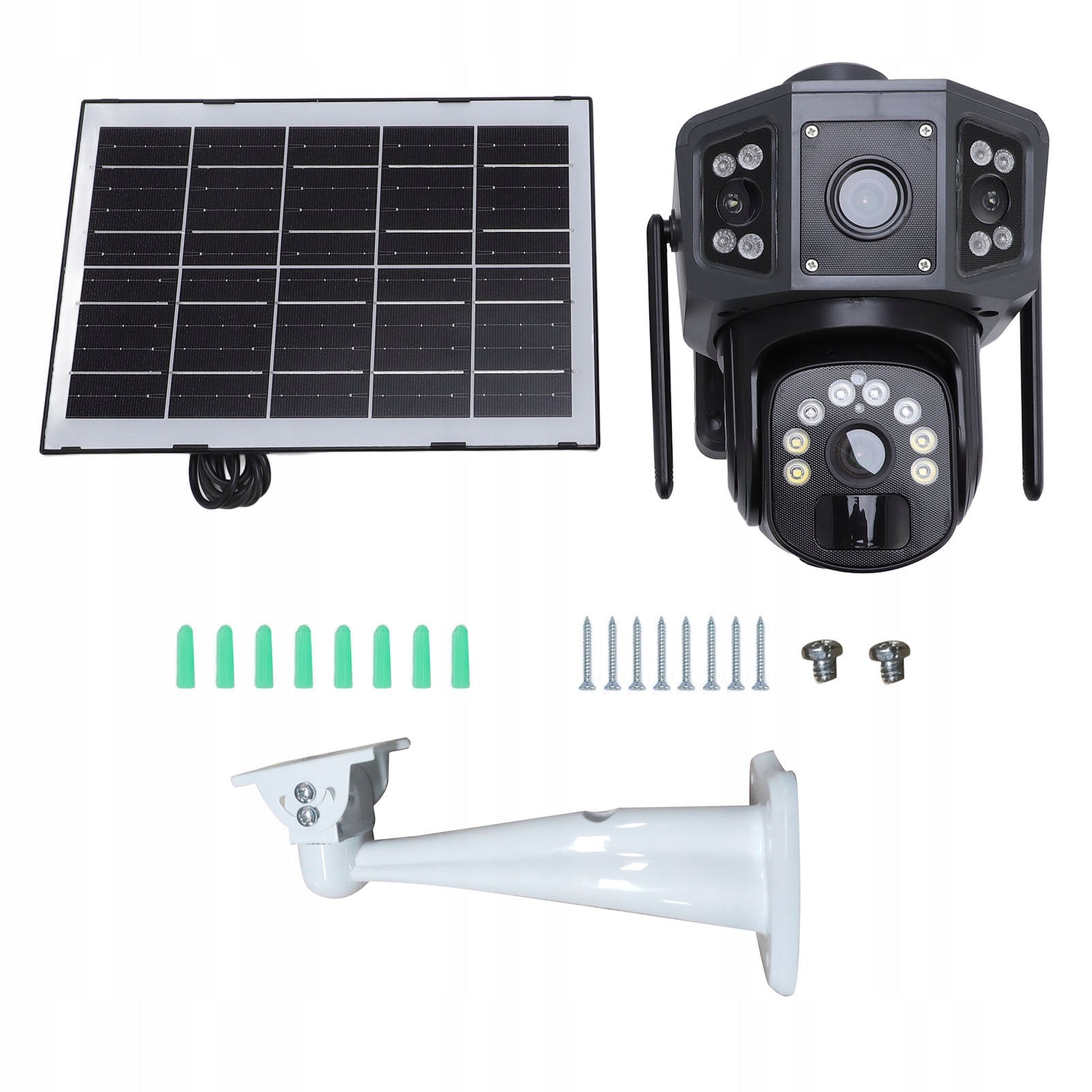 DUAL LENS Solar 4G Wireless HD Camera 360 Degree OA Model 1930AFSB