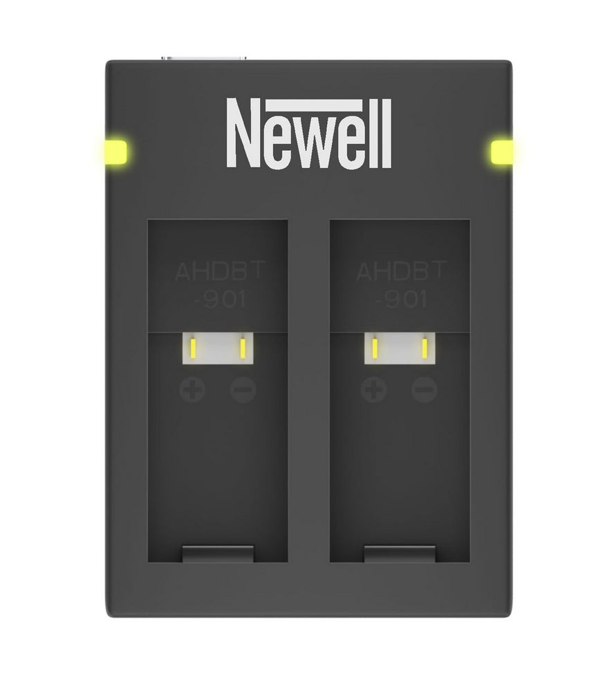 DUAL Newell charger for GOPRO 9 10 batteries