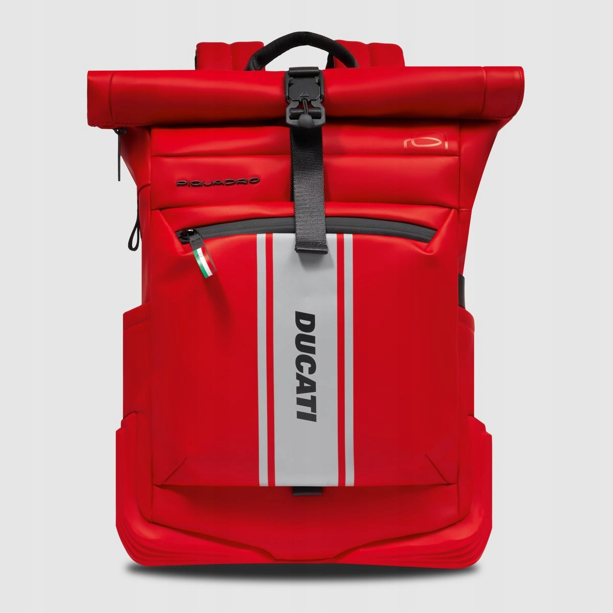 DUCATI Backpack Roll Top D-Piquadro - Black Manufacturer Ducati OE