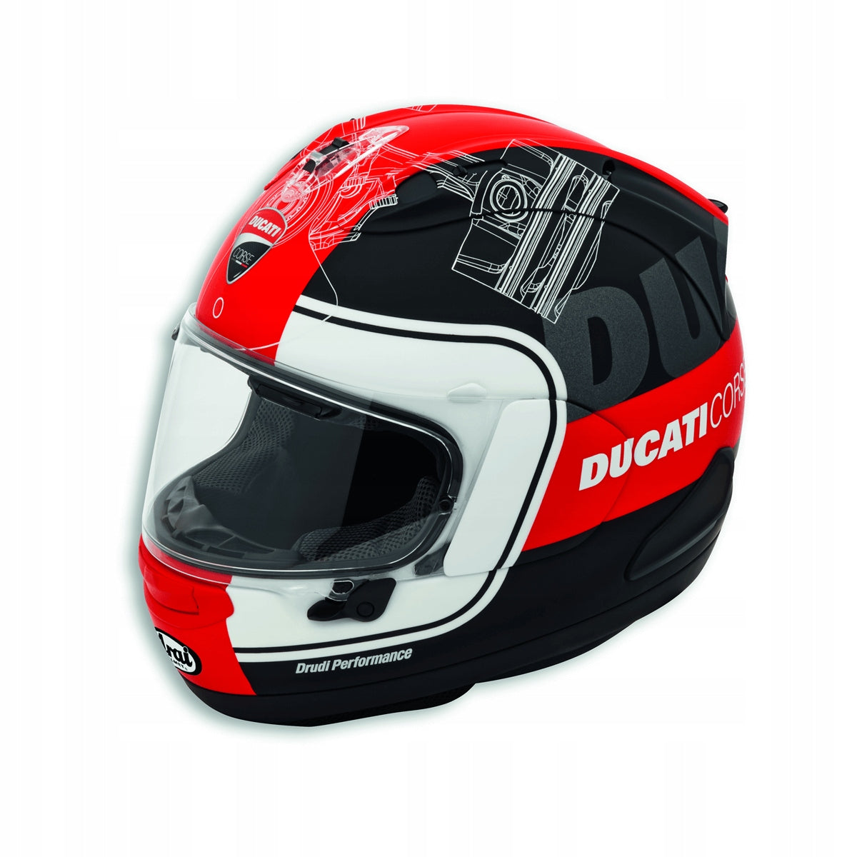 DUCATI Integral Helmet Corse V3 ECE - L Manufacturer Arai