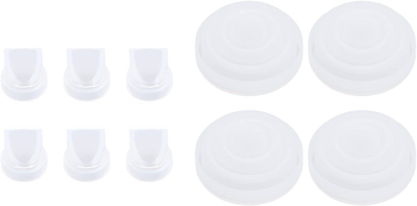 DUCK VALVES AND SILICONE MEMBRANES FOR BREAST PUMP M5 - SET OF 10 PARTS