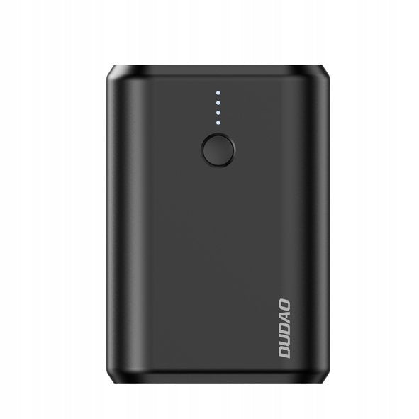 Externer Akku Dudao 10000 mAh Quick Charge 3.0 22,5W, schwarz (K14_Black) 