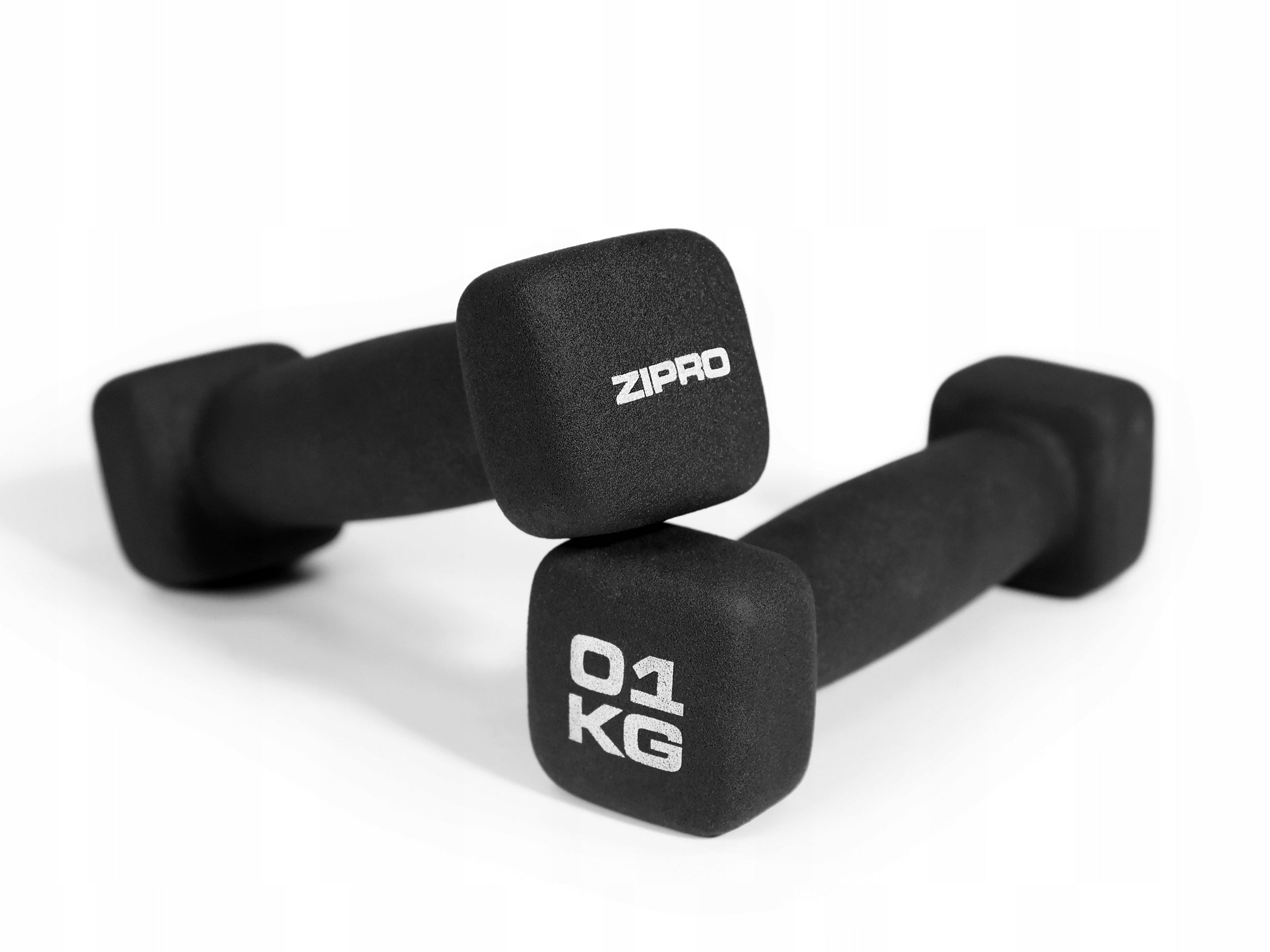 DUMBBELLS Neoprene dumbbell 2x1kg WEIGHT Zipro Brand Zipro