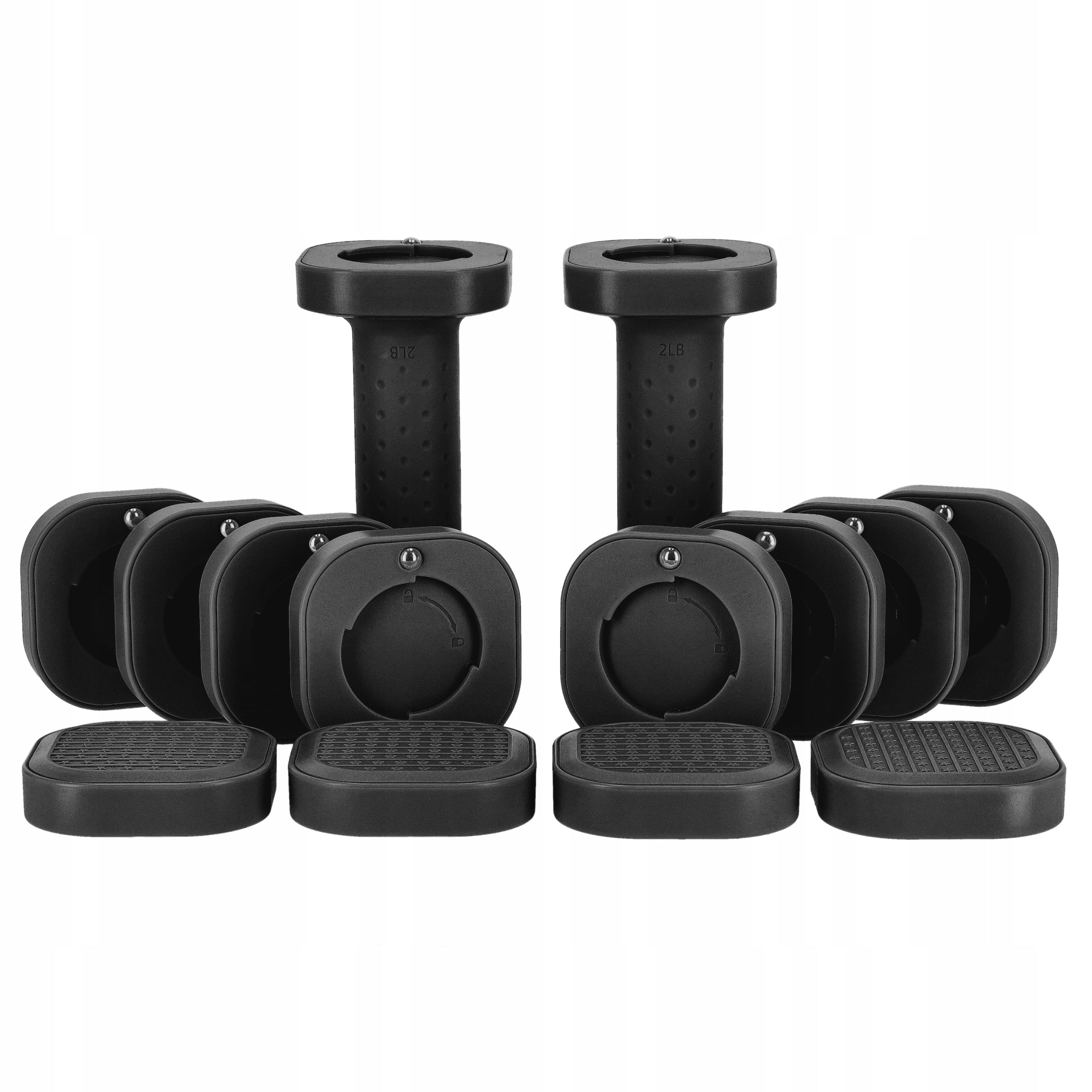 DUMBBELLS WEIGHTS SAVED 4in1 FITNESS EXERCISE SET 2x2,27kg EAN (GTIN) 5904183607702