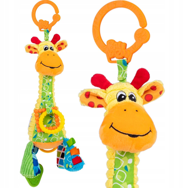 Musikalisches Hängespielzeug mit Kaugummi Giraffe Dumel 
