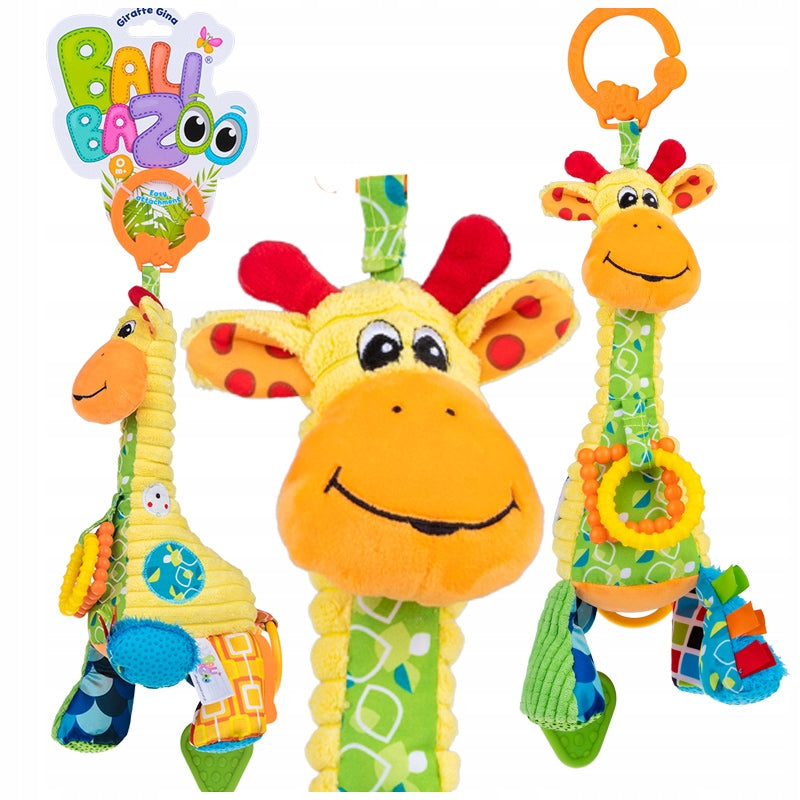 Musikalisches Hängespielzeug mit Kaugummi Giraffe Dumel 