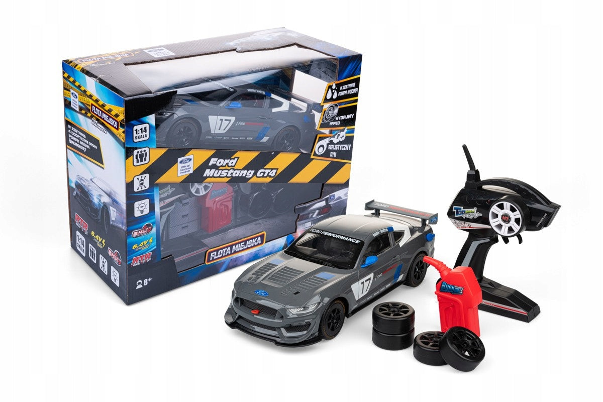 DUMEL CITY FLEET FORD MUSTANG GT4 GREY