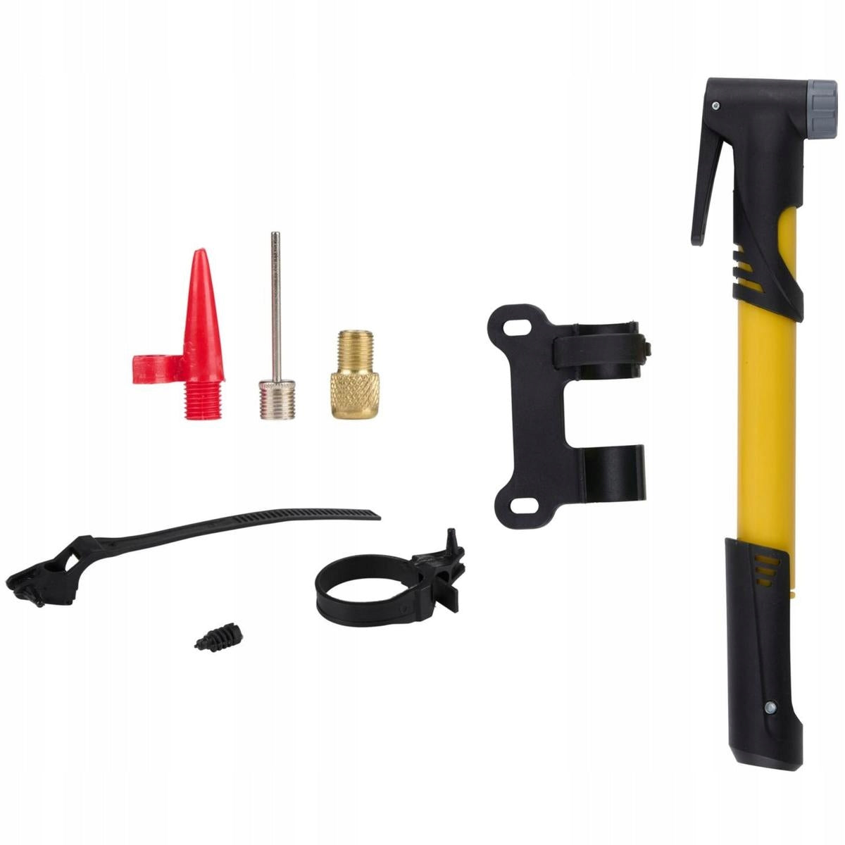 DUNLOP 120psi (8bar) Mini Handheld Bicycle Pump with Frame Holder Brand no brand