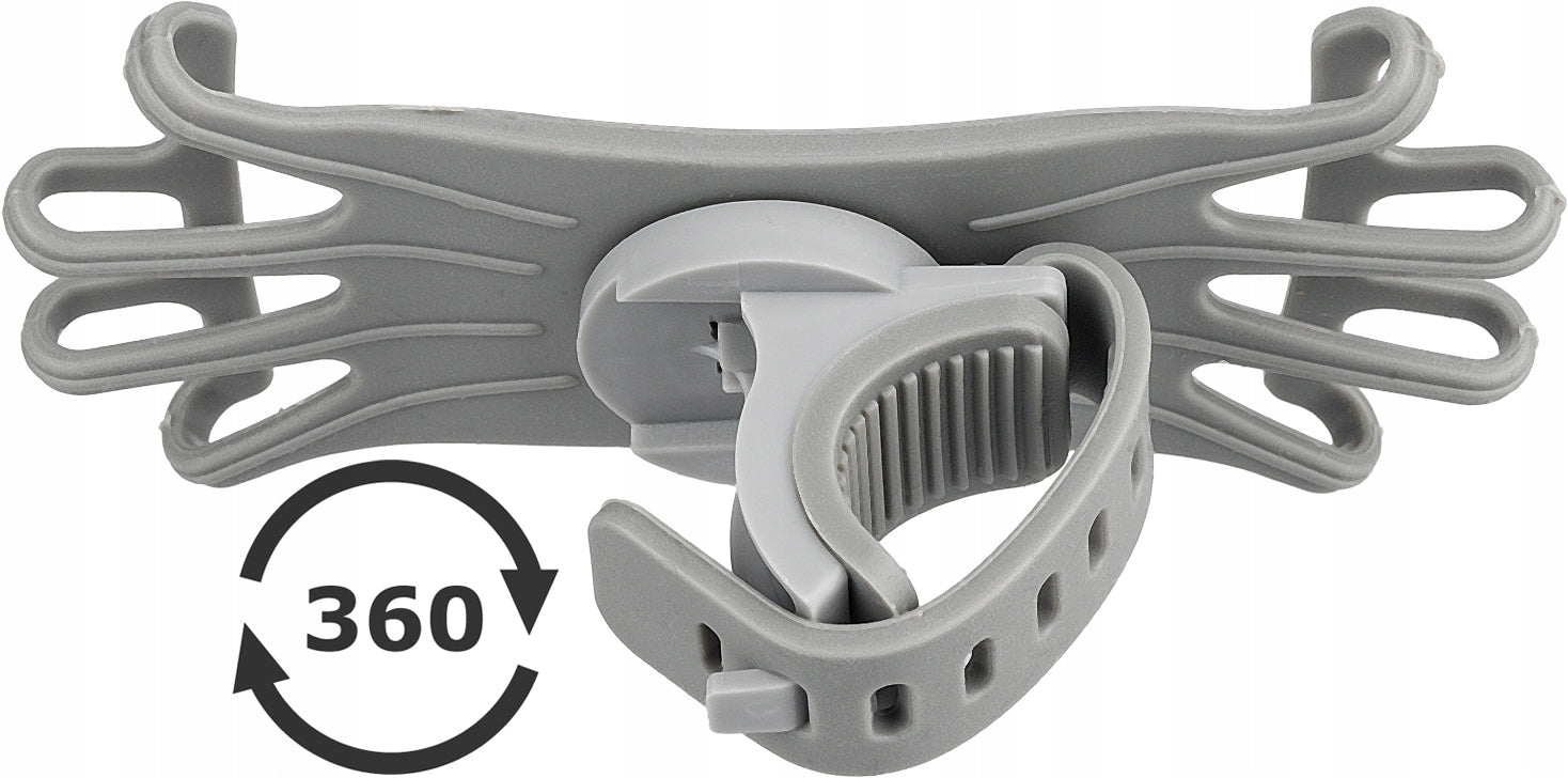 DUNLOP BICYCLE SMARTPHONE HOLDER SILICONE ROTATING GREY Brand Dunlop
