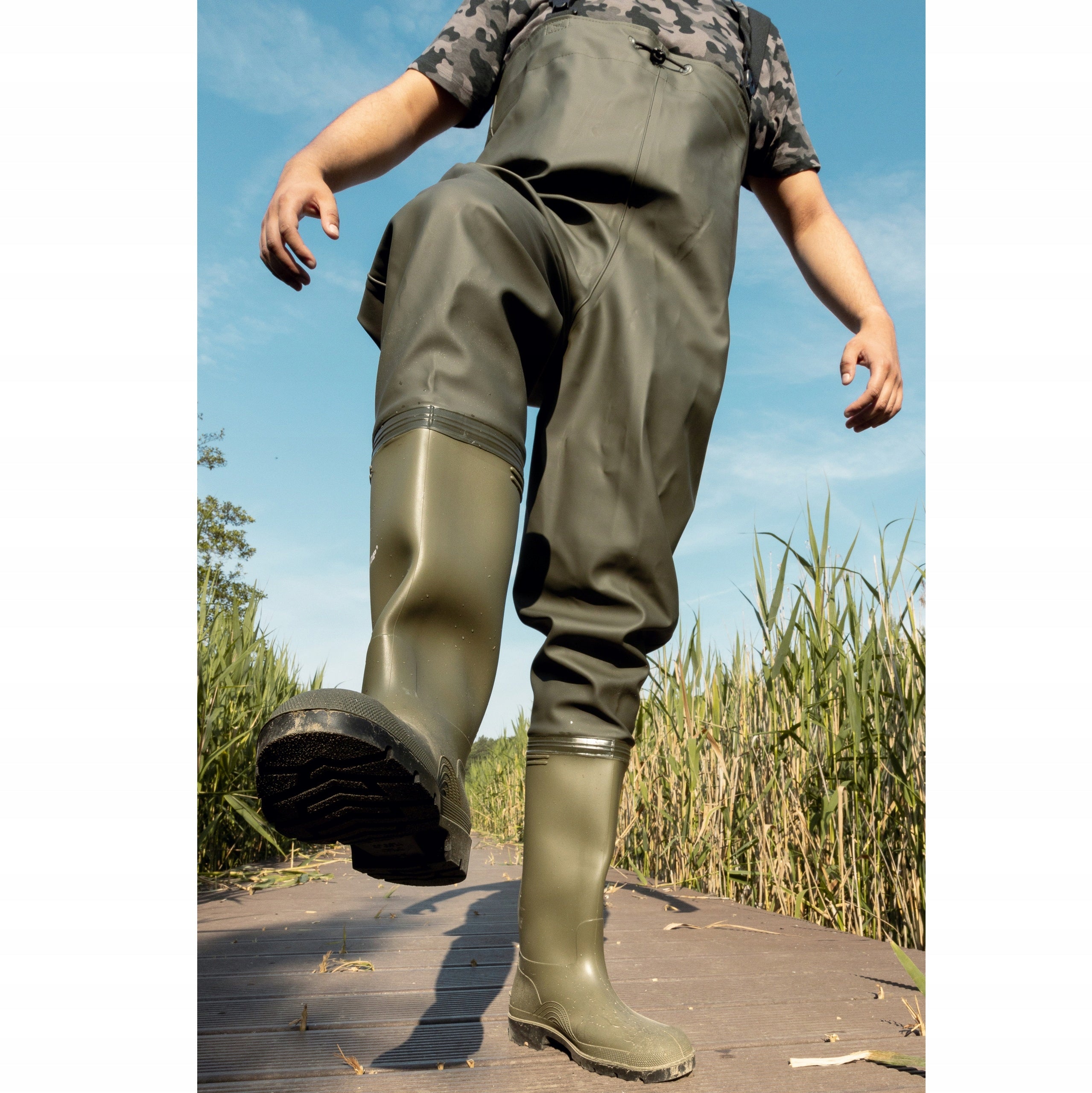 DUNLOP High Pants Waterers Harness Adjustable Brand Pros