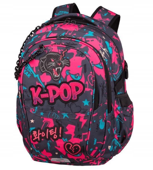 DUO K-POP Dark School Backpack for Laptop 17" Coolpack F098036