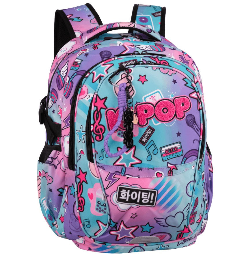 DUO K-POP Rainbow School Backpack for Laptop 17" Coolpack F098037 Packaging status original