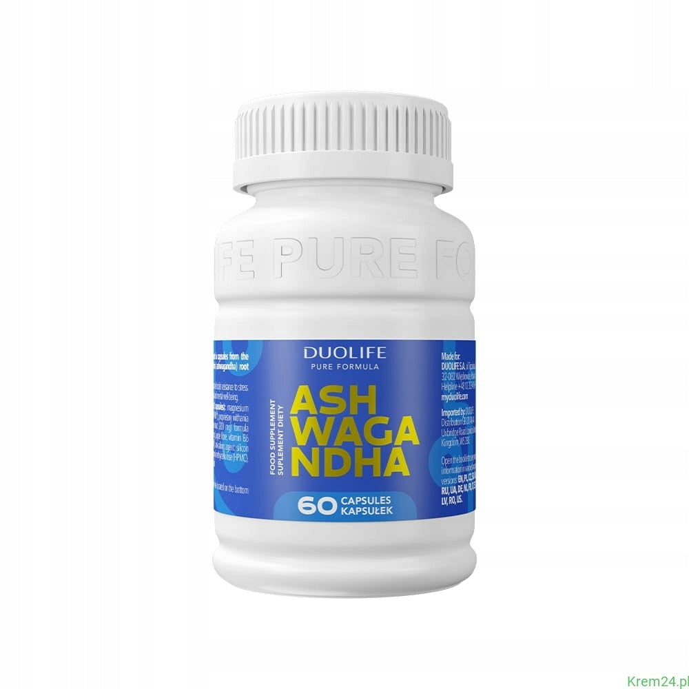 DUOLIFE Ashwagandha mood relax 60caps Packaging status original