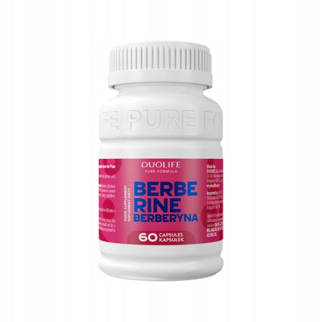 DUOLIFE Berberine suitable glucose and cholesterol levels 60caps