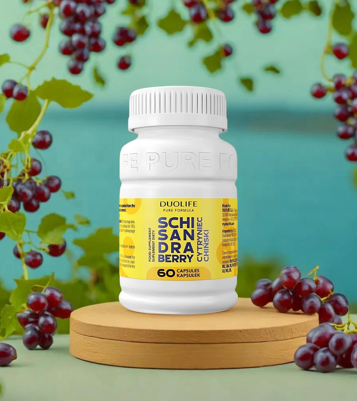 DUOLIFE Chinese citrine adaptogen immune system immunity 60 kaps Expiration date at least 3 months from the date of purchase