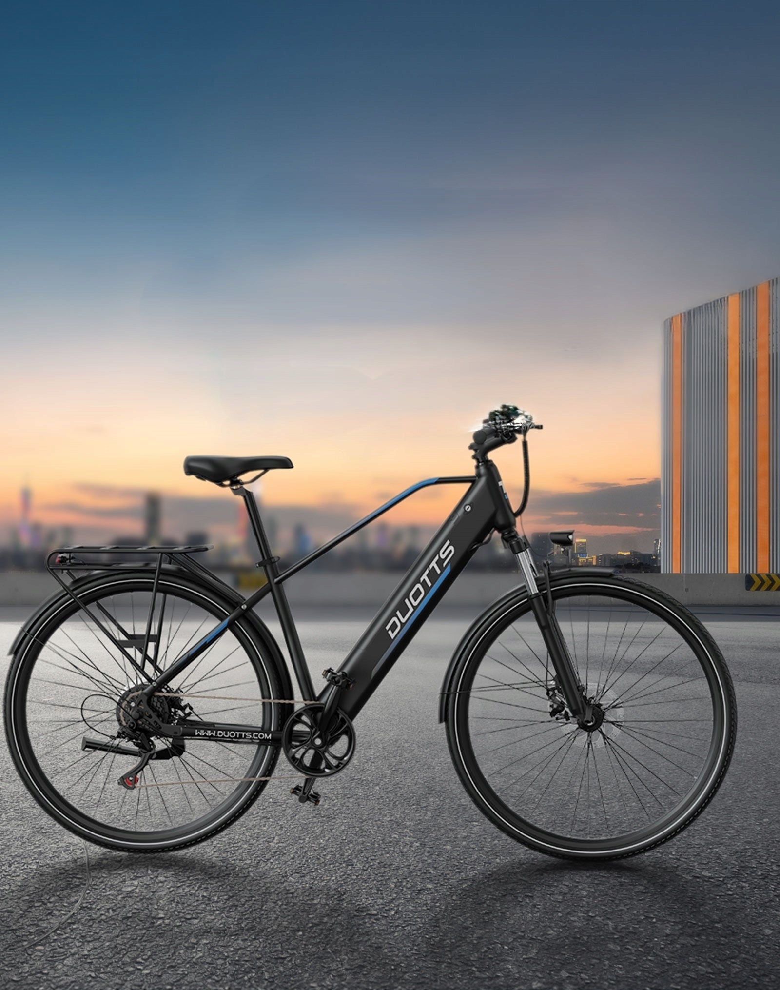 DUOTTS C29 Lite 250W 36V 13Ah 27.5'' 65km Adult Electric Bike Foldability self-assembly, adjustable