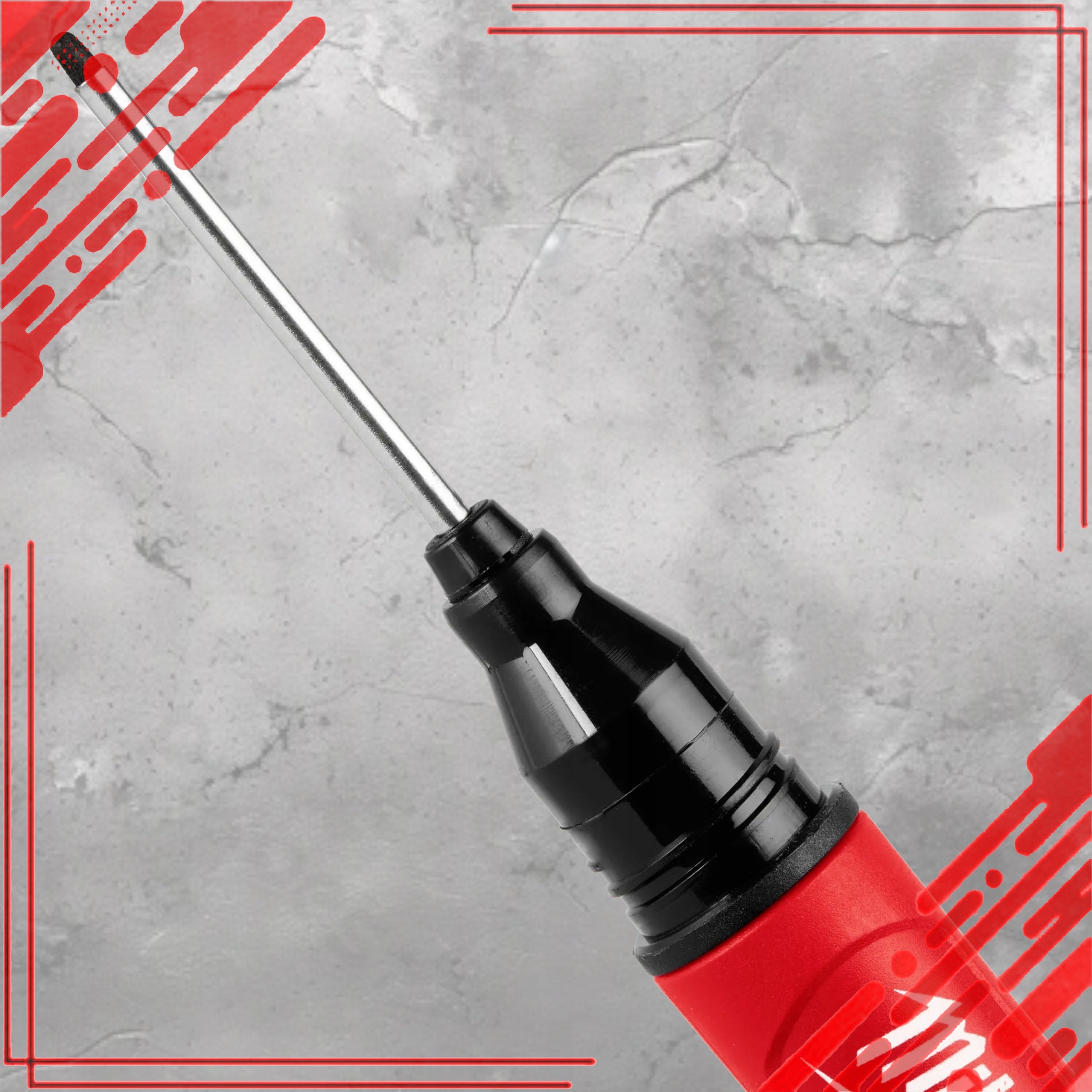 DURABLE CONSTRUCTION HOLE MARKER INKZALL ULTRA THIN TIP BLACK Brand Milwaukee
