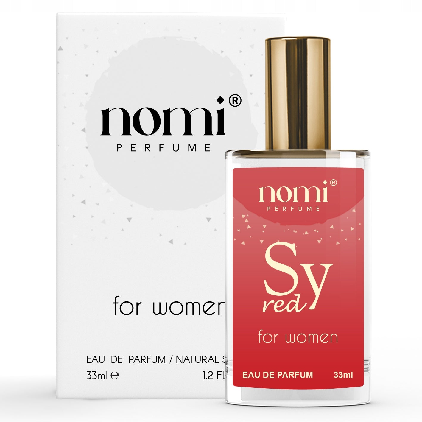 DURABLE FRENCH WOMEN'S PERFUME NOMI PERFUMETKI PERFUME SY RED 33ml