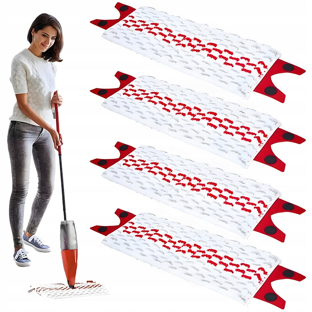 DURABLE REPLACEMENT FOR MOP SET OF 4 PIECES POSSIBLE WASHING FOR VILEDA