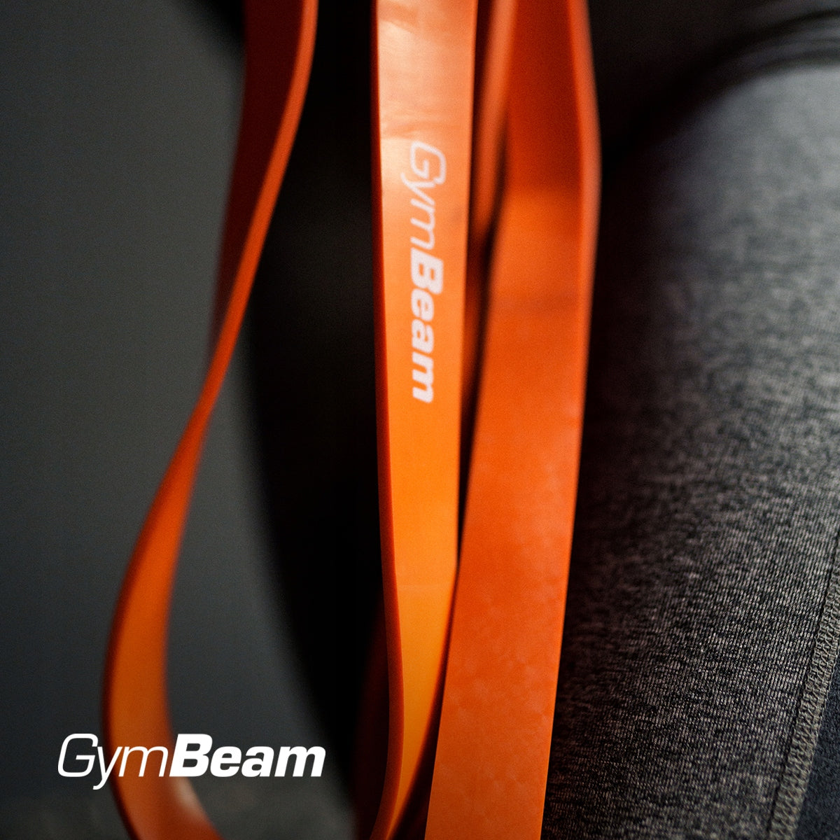 DURABLE SEAMLESS RESISTANCE RUBBER FOR EXERCISE TRAINING lvl 2 - GymBeam Width 29 mm