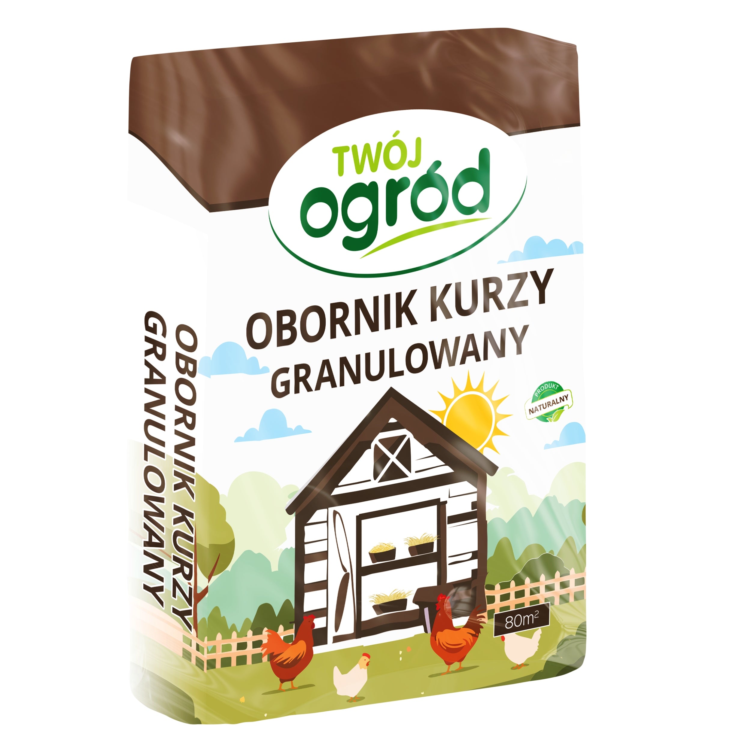 DUST MANURE NATURAL GRANULATED FERTILIZER FOR PLANTS for fruit vegetables 10L Packaging status original