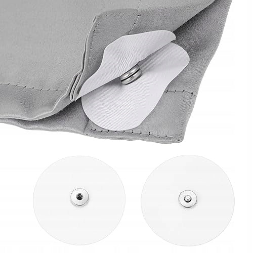 DUVET CLIPS FASTENING LATCHES POLYESTER STEEL 10 PAIRS STEEL