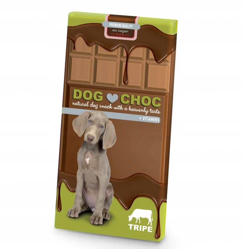 DUVO+ CHOCOLATE DOG CHOC TRIPE 100g