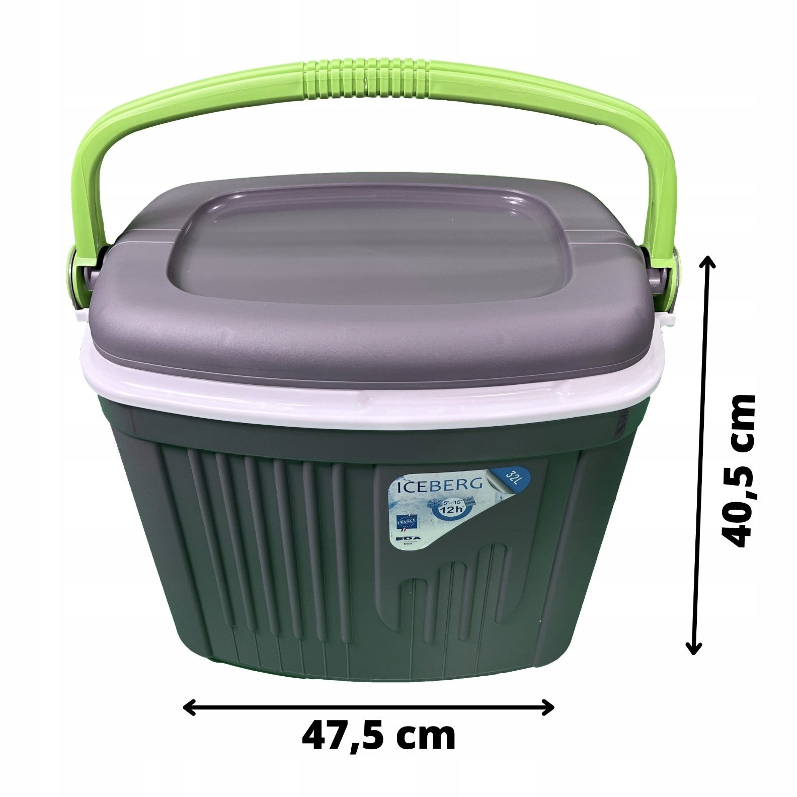 Kühltasche EDA Iceberg 6702793, 32 l, grau 