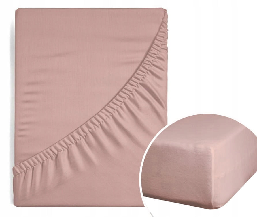 Bettlaken mit Gummi Nova3 220x200 cm, rosa 
