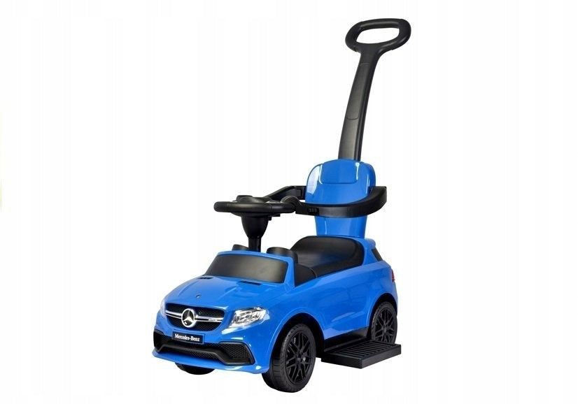 Paspiriama mašinėlė-stumdukas Mercedes 3288, mėlyna