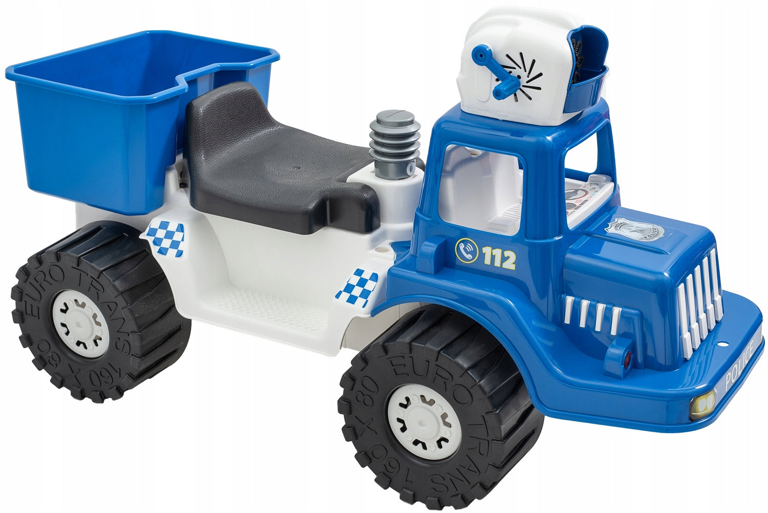 Kinderauto Marmat mit Blasengenerator Police 
