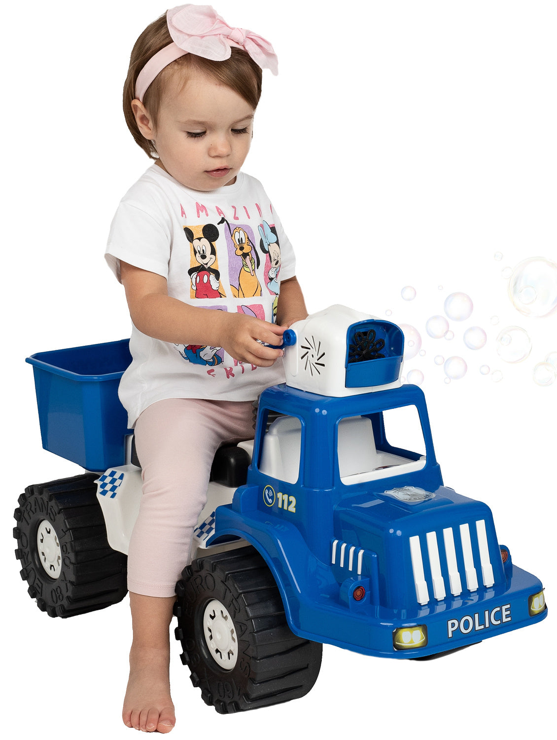 Kinderauto Marmat mit Blasengenerator Police 
