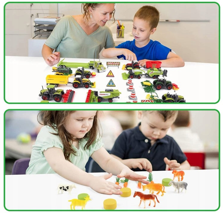 Didelis žemės ūkio transporto priemonių Sunq toys