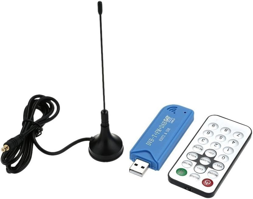 DVB-T USB TV TUNER 2.0 SDR RTL2832U DIGITAL TERRESTRIAL RECEIVER Standard Analog