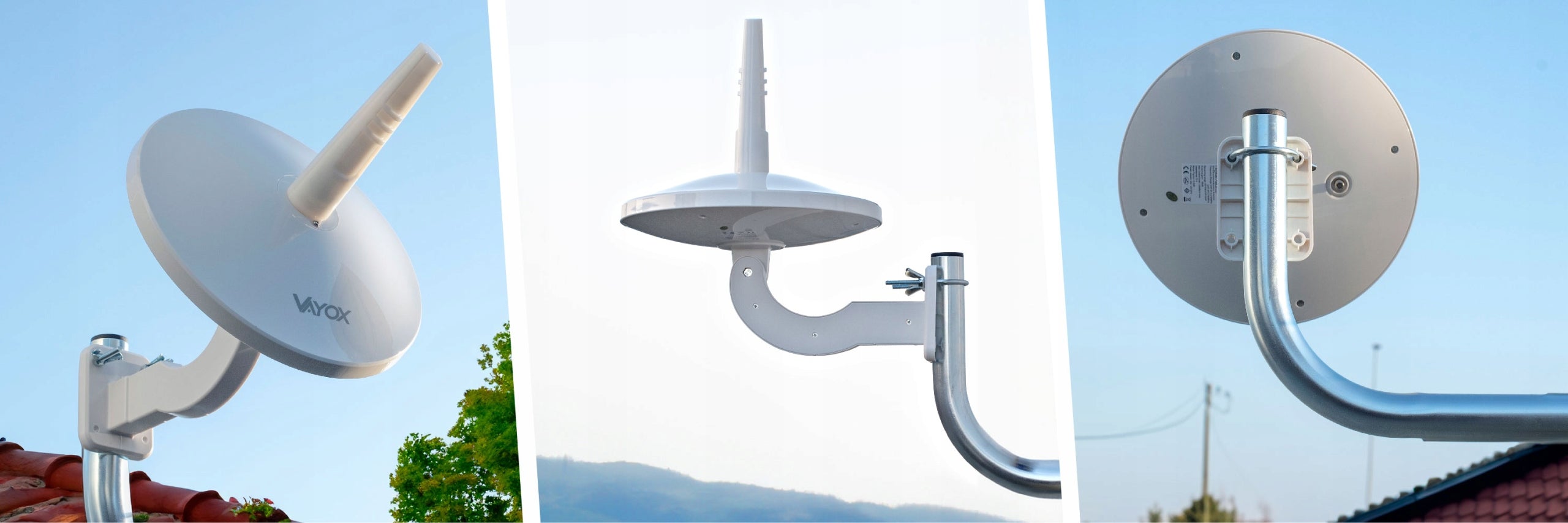 DVB-T2 ANTENNA FOR TERRESTRIAL TV OMNIDIRECTIONAL ACTIVE MUX8 LTE COMBO 4K TV VAYOX Packaging status original