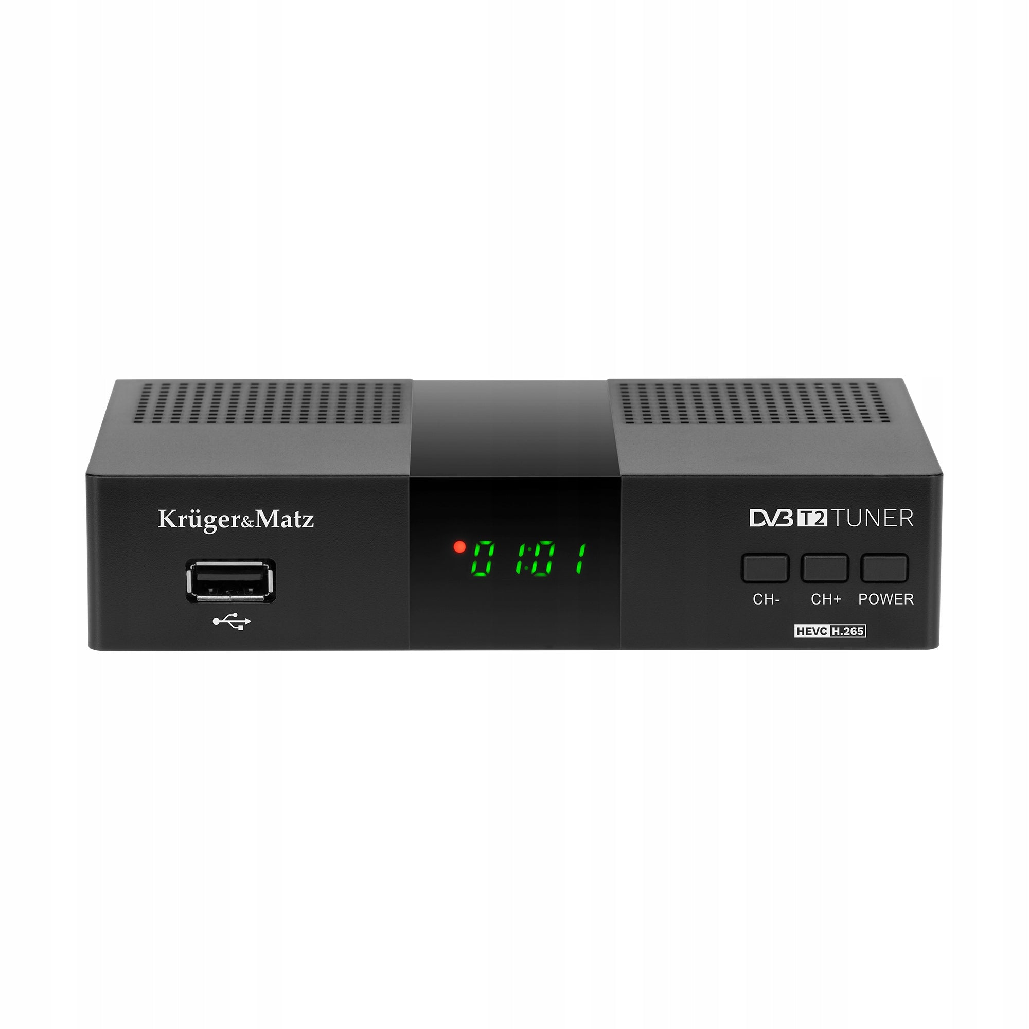 DVB-T2 H.265 HEVC Kruger&Matz HDMI SCART PVR EPG USB decoder Brand Kruger&Matz