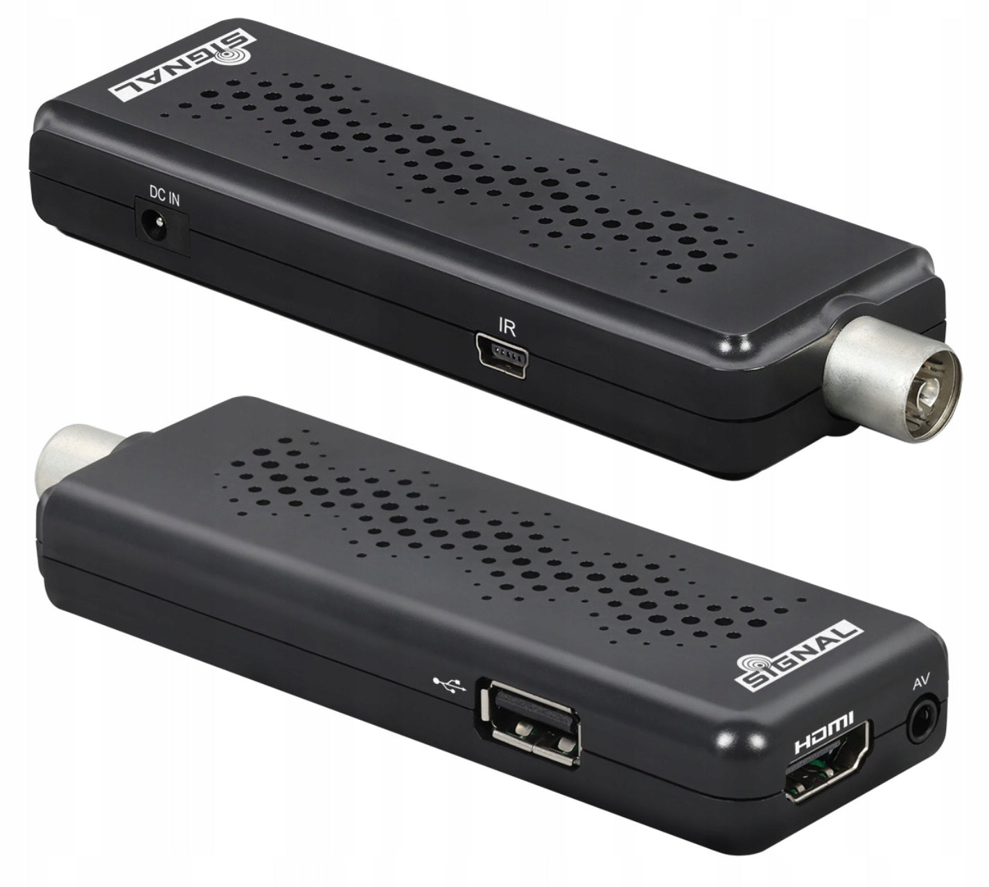 DVB-T2 HEVC terrestrial TV tuner TV set-top box T2-MINI USB 5V Signal Manufacturer code T2-MINI