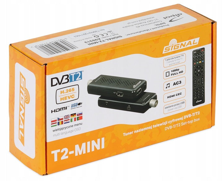 DVB-T2 Signal T2-MINI tuner