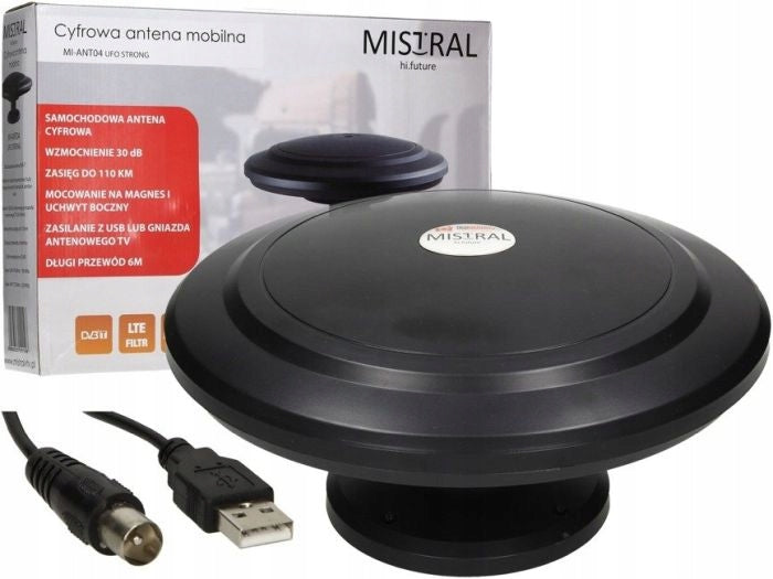 DVBT2 TV antenna for UFO STRONG Mistral motorhome