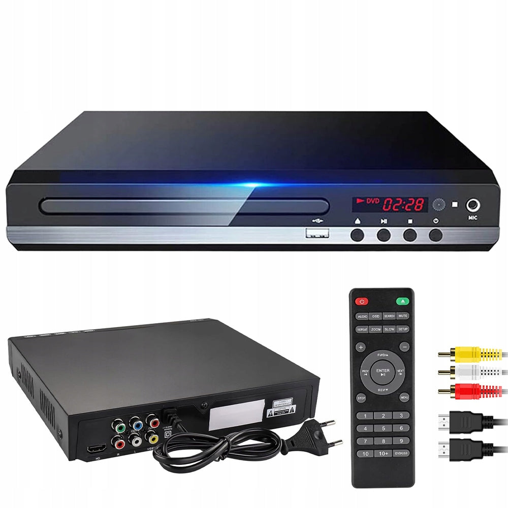 DVD-229 CD/EVD/DVD PLAYER WITH HDMI/AV INPUT USB