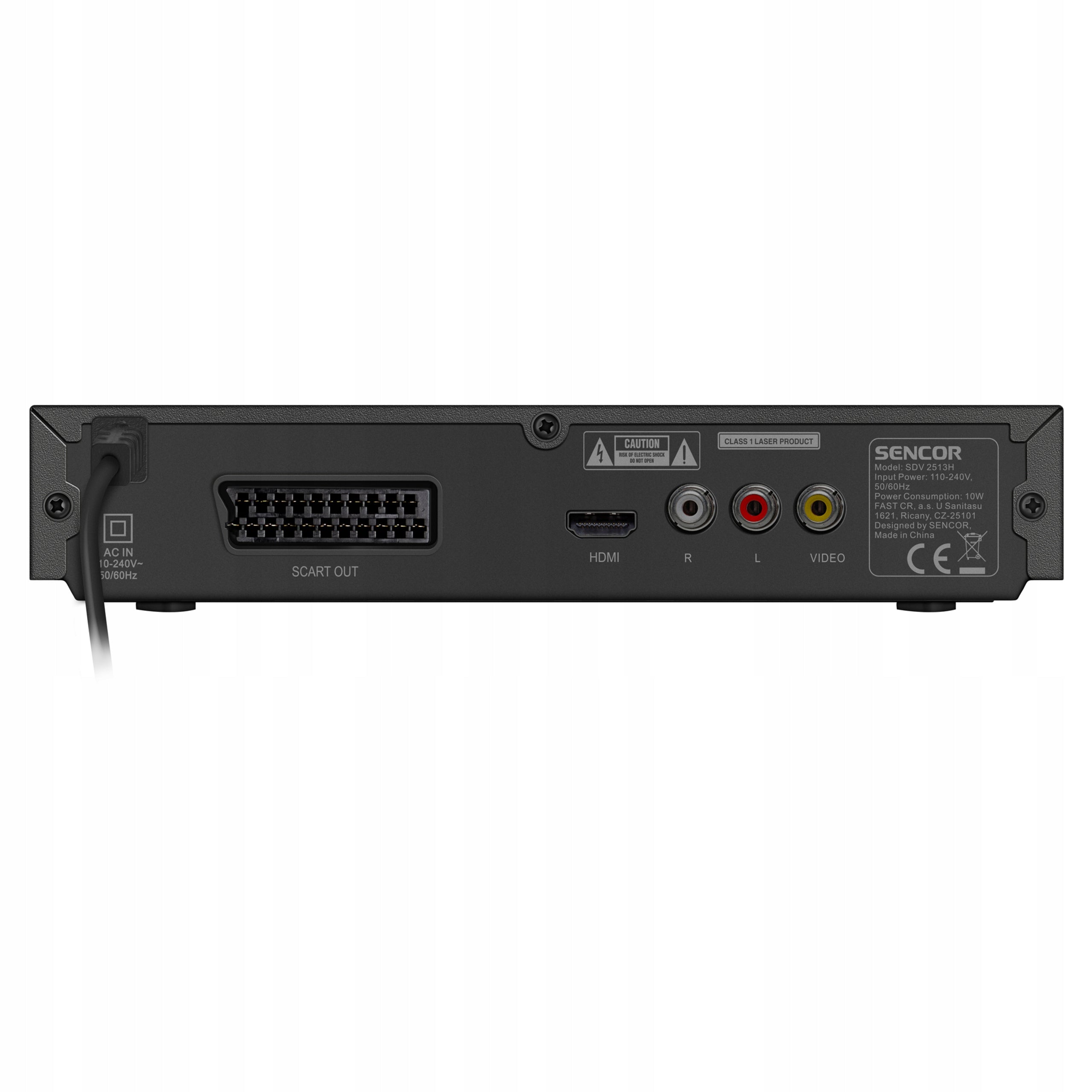DVD player Sencor SDV 2513H USB LED Display Packaging status original