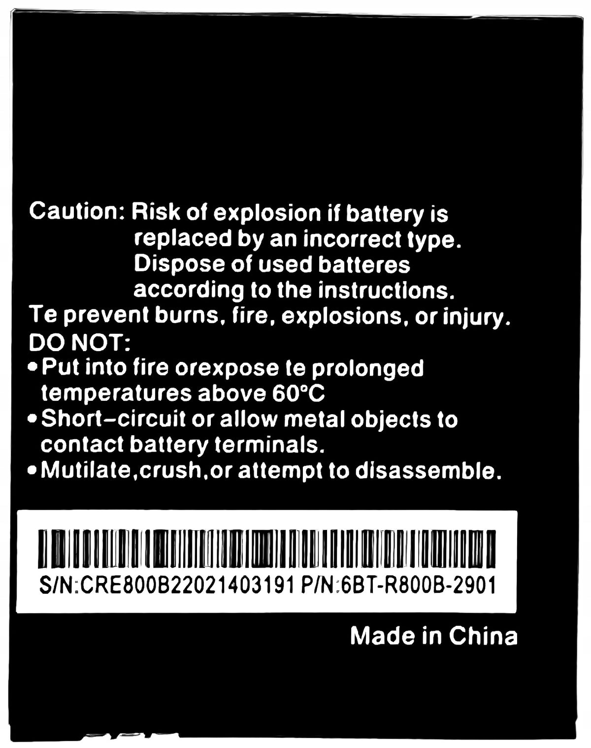 DWRr800b Battery For D-LINK DWR-933 B1 6BT-R800B-2901 3000mAh