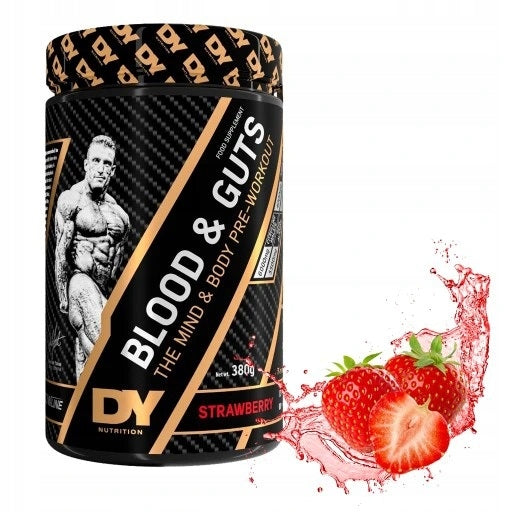 DY Dorian Yates BLOOD & GUTS 380g Stimulation Pump Strength Packaging status original