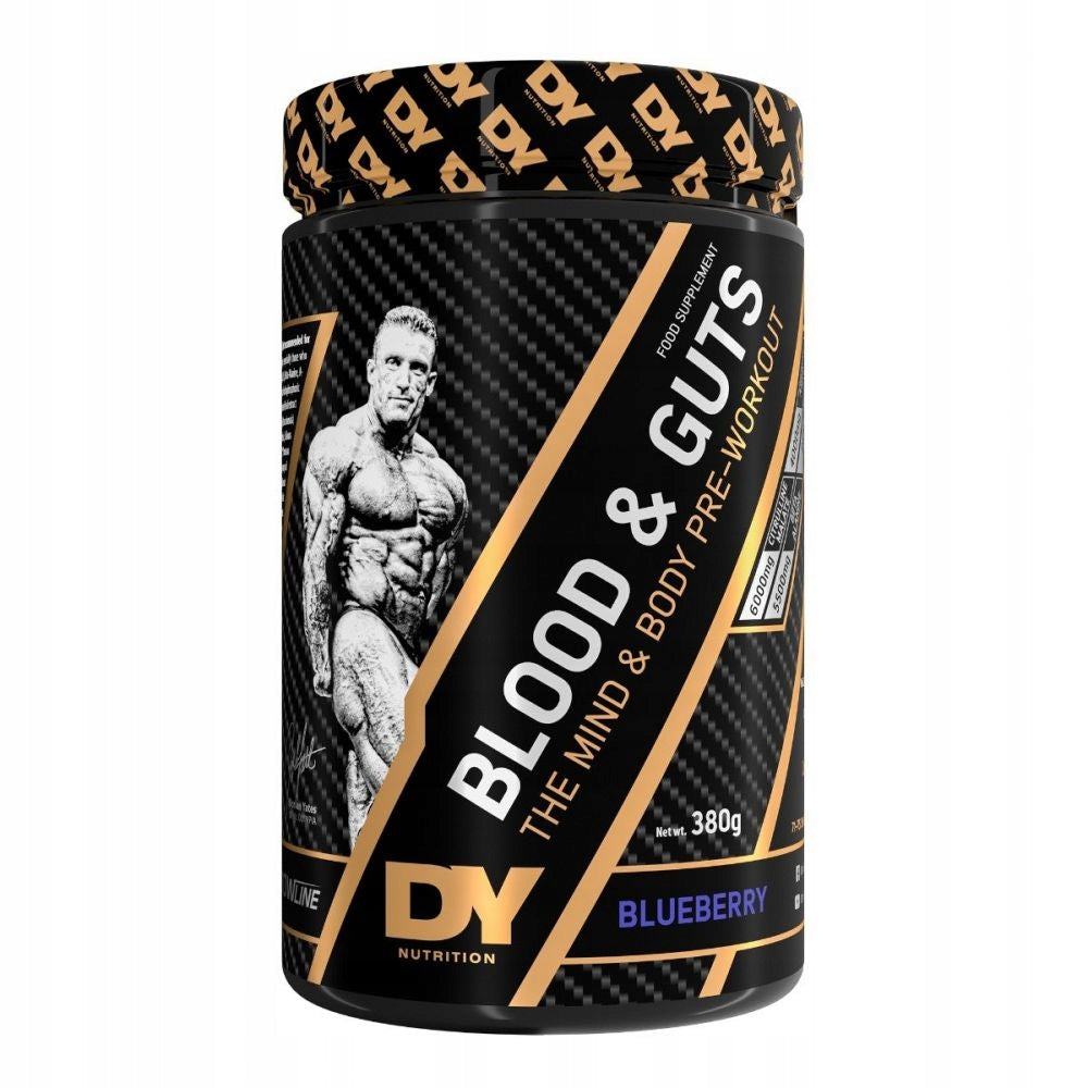 DY Dorian Yates BLOOD & GUTS 380g Stimulation Pump Strength Watermelon Strength Packaging status original