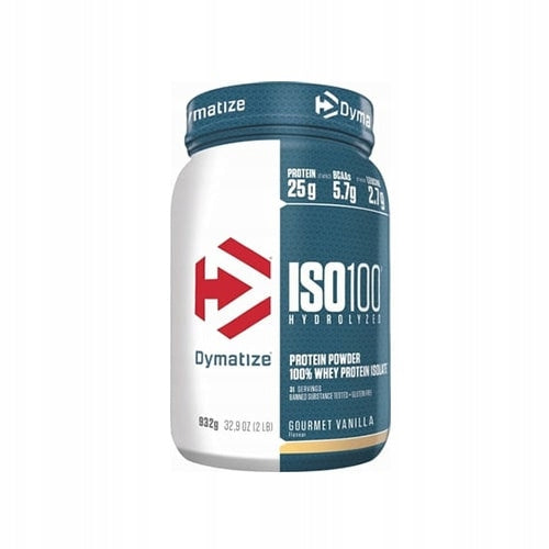 DYMATIZE ISO 100 932g Hydrolyzate Whey Protein Isolate BCAA Strength Mass Expiration date at least six months from the date of purchase