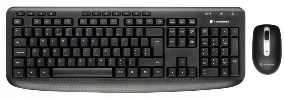 DYNABOOK Wireless Keyboard and Mouse Combo