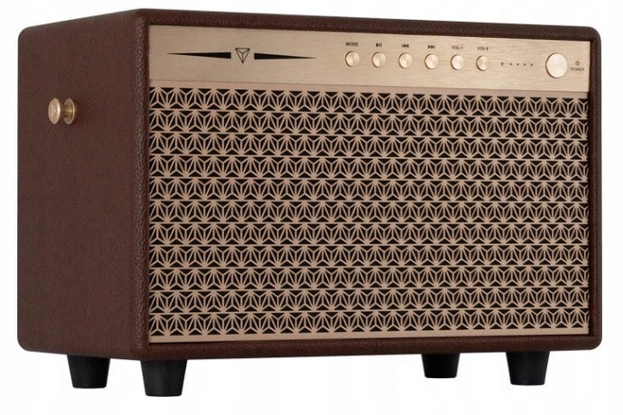 DYNAVOICE CL-14 COFFEE ELEGANT AND STYLISH, ECO-LEATHER, USB BLUETOOTH AUX-IN