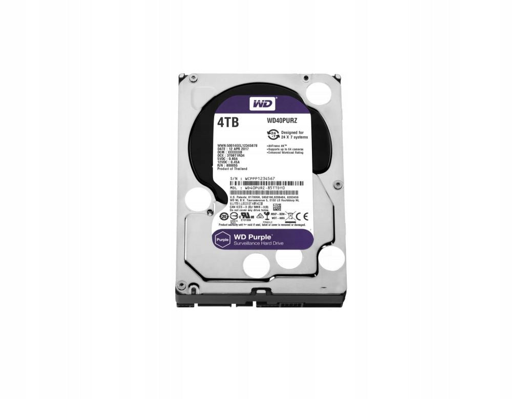 Western Digital WD PURPLE 4 TB SATA III (WD40PURZ) 