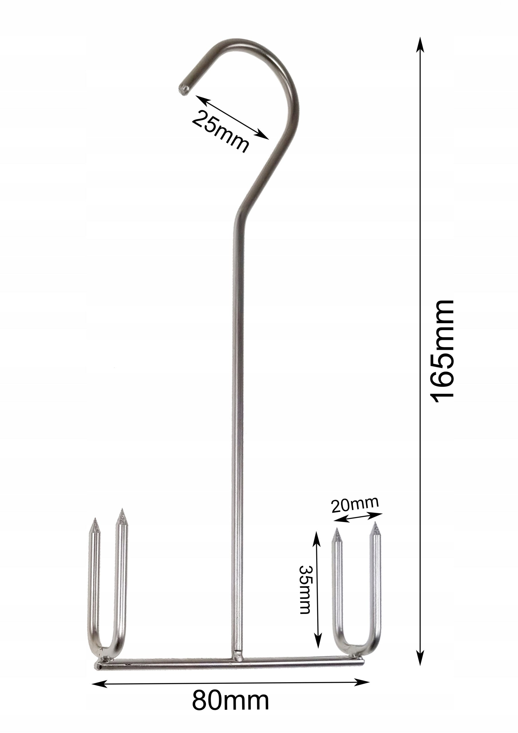 DZ-165 Hook for smoking fish bell salmon carp smoking manufacturer PL Manufacturer J.A. Stallux