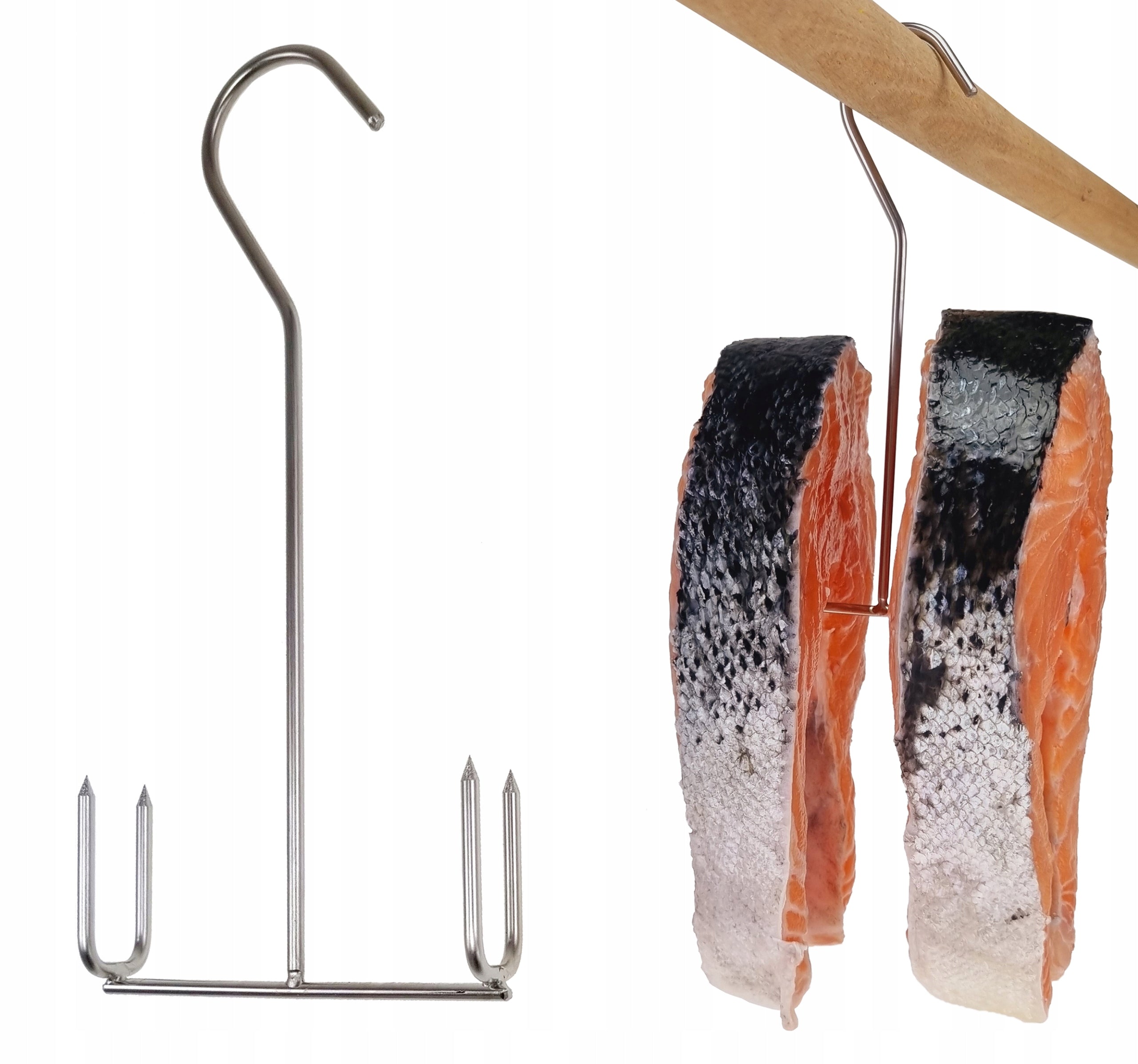 DZ-165 Hook for smoking fish bell salmon carp smoking manufacturer PL